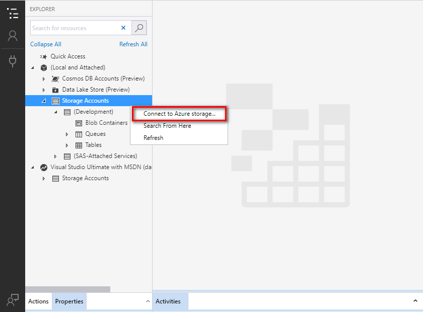 Connect to KingswaySoft Shared Blob Container